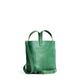 Cowboy Mint Classic | Crossbody tote bag with snap closure and front pocket