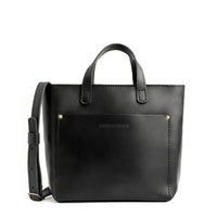 Black*Zipper | Crossbody tote bag with zipper closure and front pocket