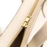 Bone Zipper | Crossbody tote bag with zipper closure and front pocket