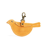 All Color: Sunflower | Bird shaped pouch with button closure and lobster clasp