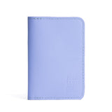 Jacaranda | Leather passport case with PLG logo