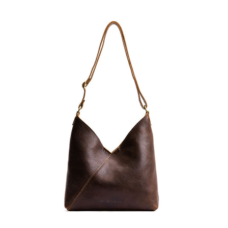 Coldbrew*Small | Petite shoulder bag with adjustable strap and magnetic snap closure