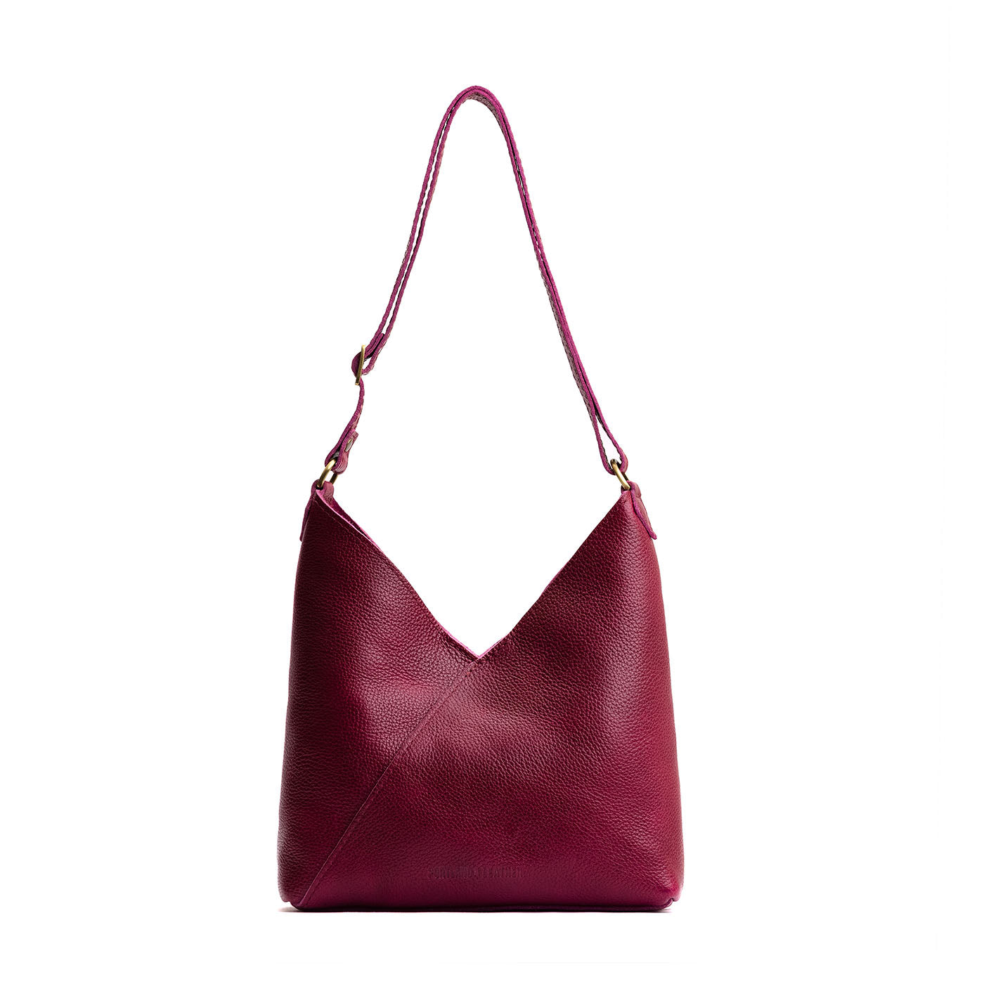 Orchid*Small | Petite shoulder bag with adjustable strap and magnetic snap closure