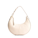 Bone Classic | Crescent shaped shoulder bag with zipper closure and adjustable strap