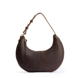 Coldbrew Classic | Crescent shaped shoulder bag with zipper closure and adjustable strap