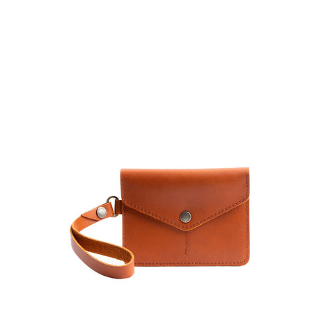 Tuscany | Small Leather Passport Wristlet