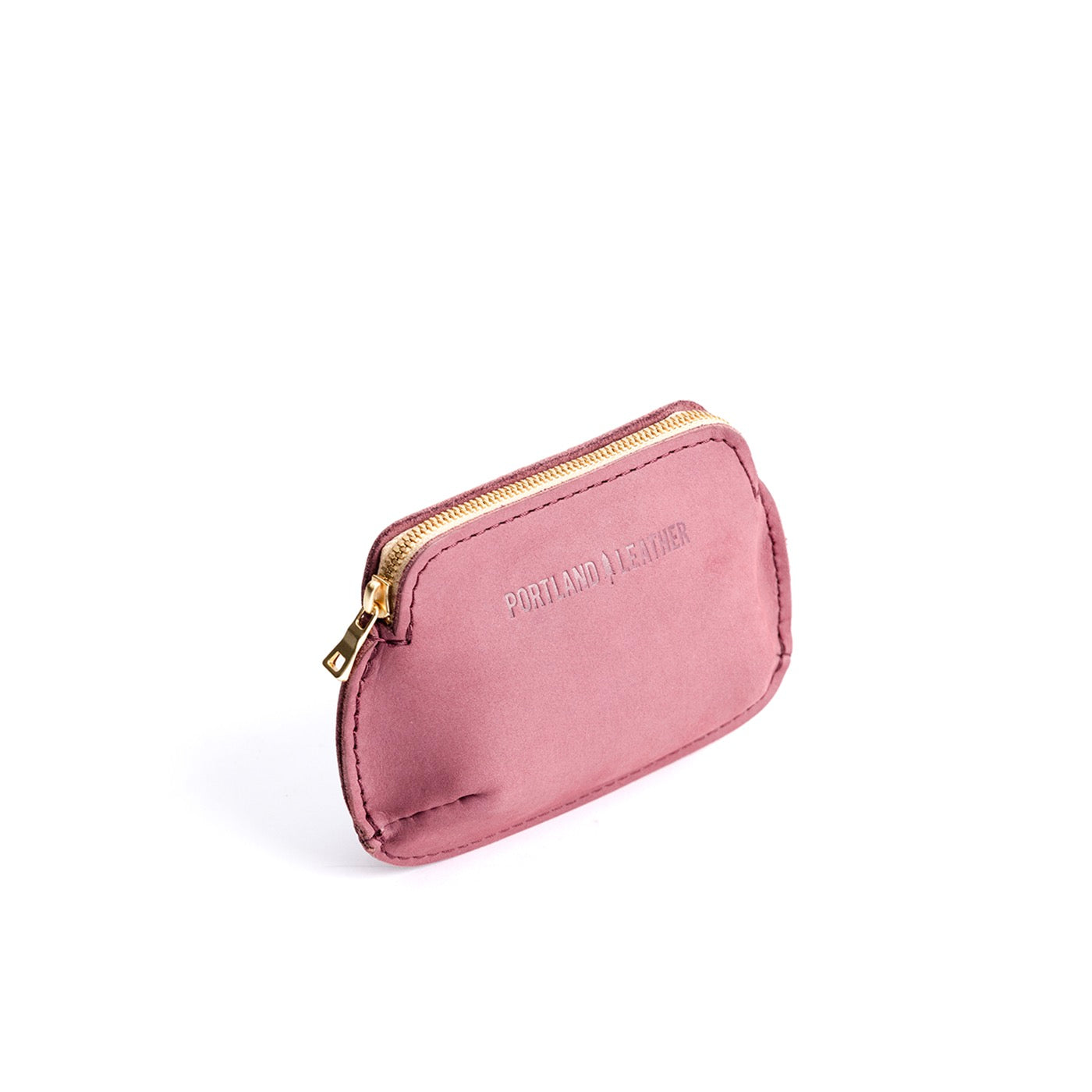 Foxglove*Small | Small pouch with top zipper and curved edges