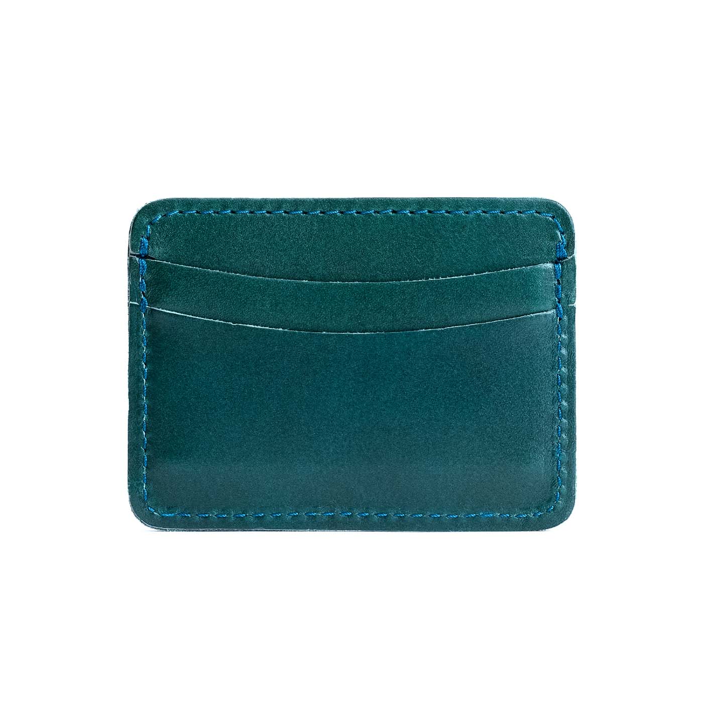 Caribbean | Minimalist leather wallet with card slots and PLG logo