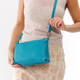 Baja | Zip top petite crossbody bag with detachable strap