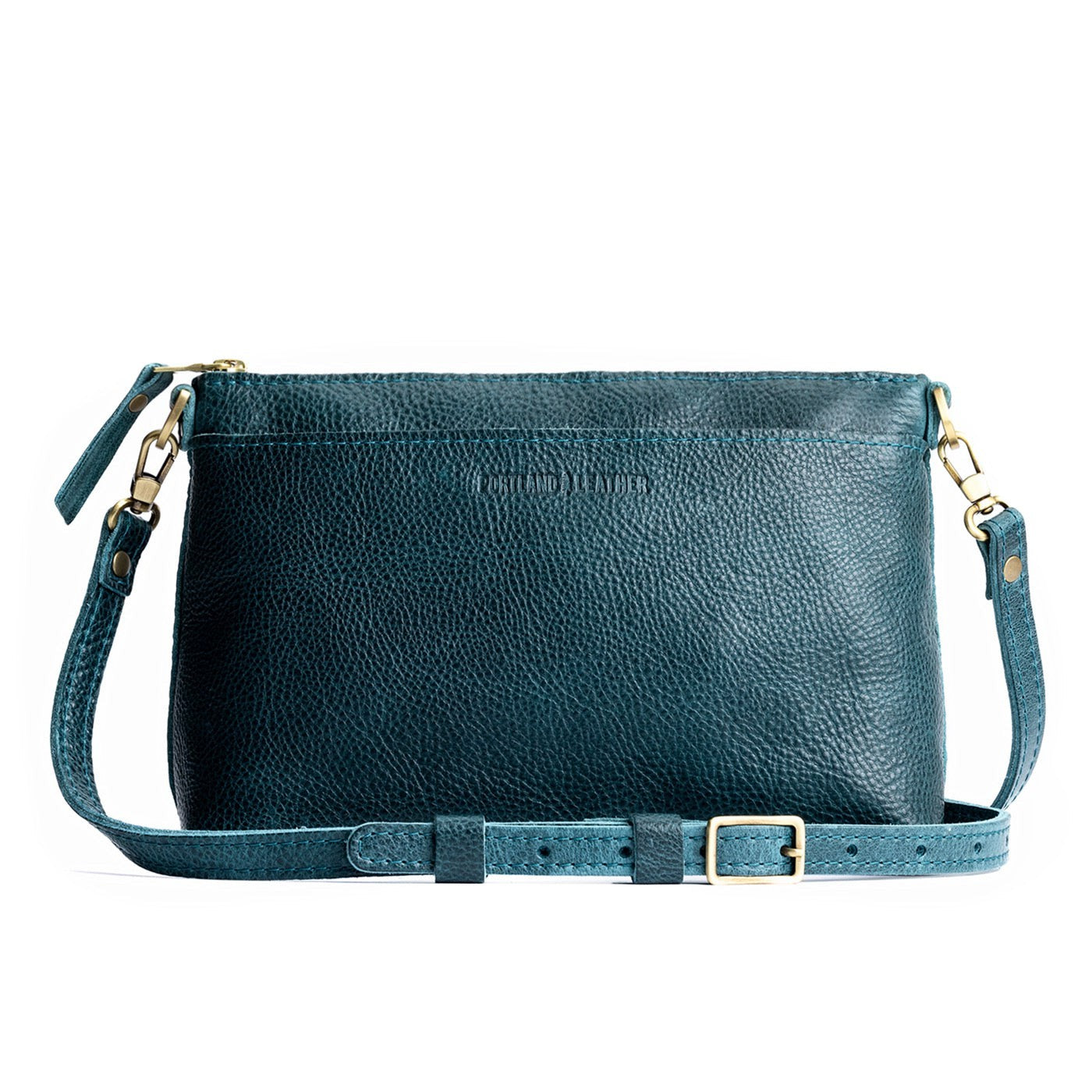 Lagoon | Zip top petite crossbody bag with detachable strap