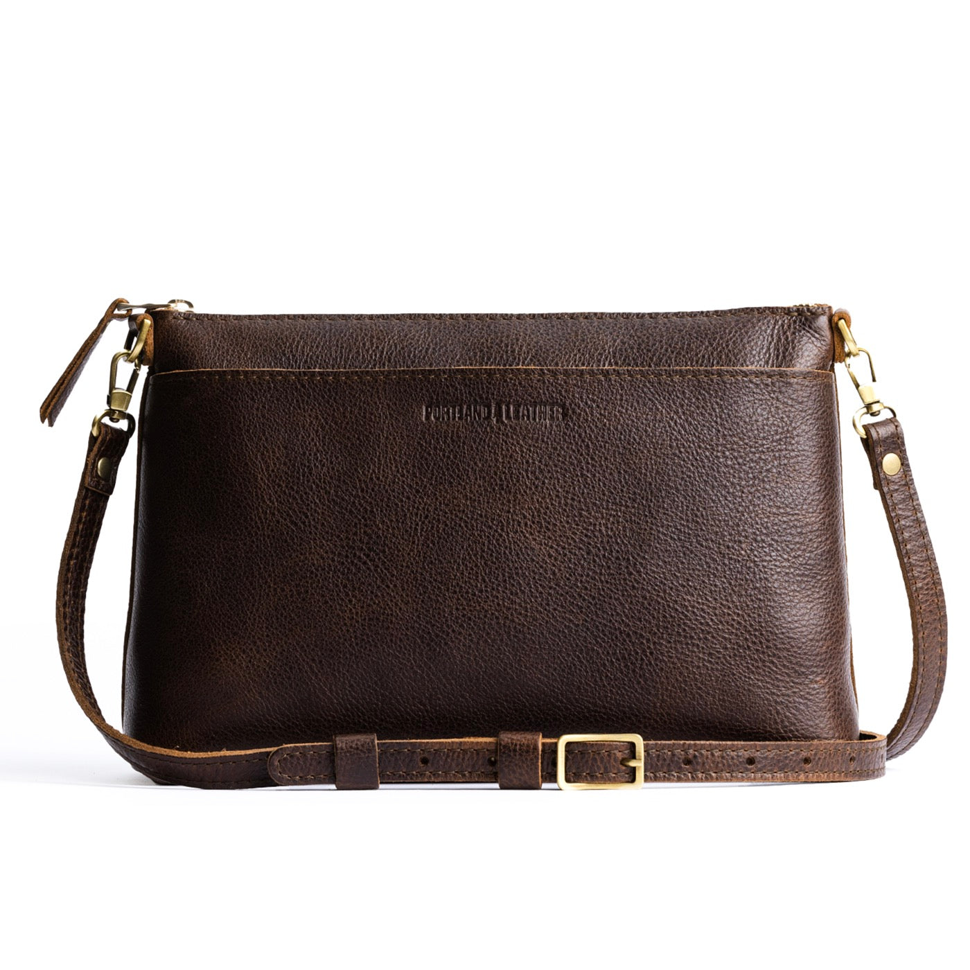 Coldbrew | Midsize zip top crossbody bag with detachable strap