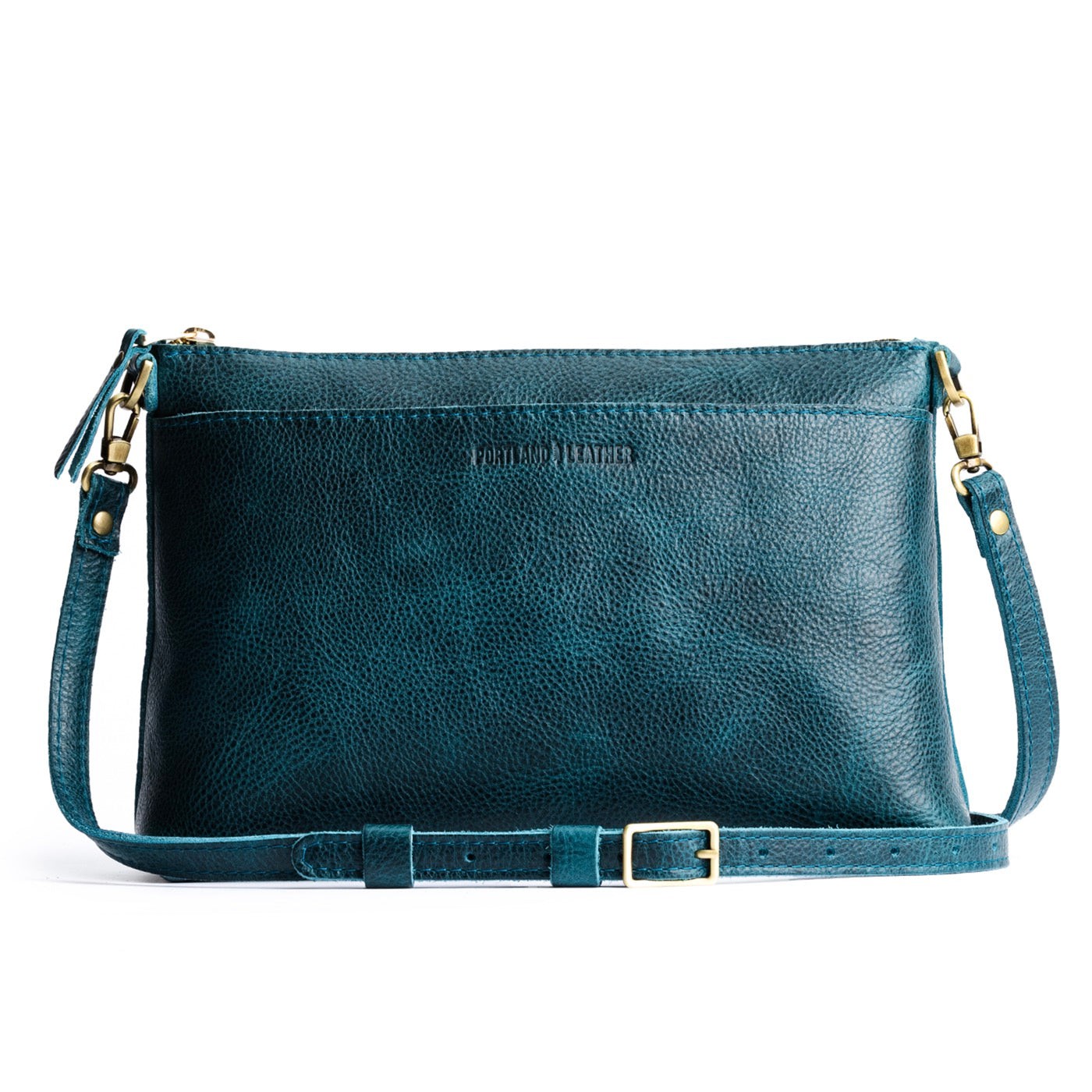 Lagoon | Midsize zip top crossbody bag with detachable strap