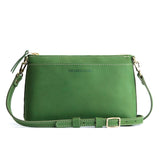  Succulent | Zip top petite crossbody bag with detachable strap