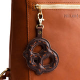 Coldbrew | Pretzel shaped keychain with swivel clasp