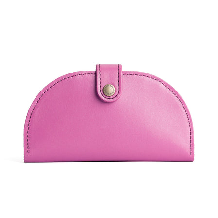 Lip Gloss | Semicircle bifold wallet with snap closure