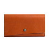 Tuscany | Leather wallet with snap closure