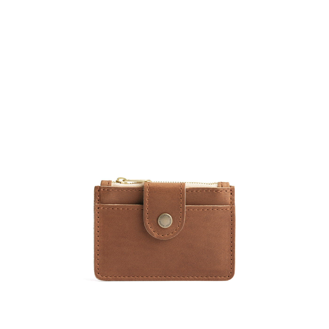 Biscotti | Compact wallet with snap closure and zippered pouch