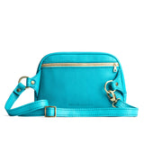 Key West  | Back of rectangular sling bag with zipper pocket