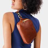 Nutmeg | Model wearing sling bag on back