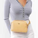 Vanilla | Model wearing sling bag