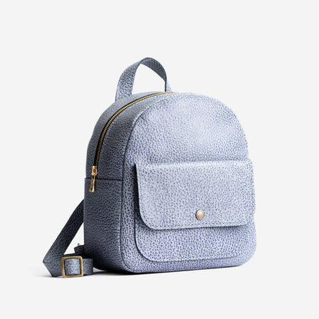 Fog | Small zip backpack with snap front pocket