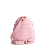 Vintage Pink | Small sling bag with zipper closure and adjustable strap