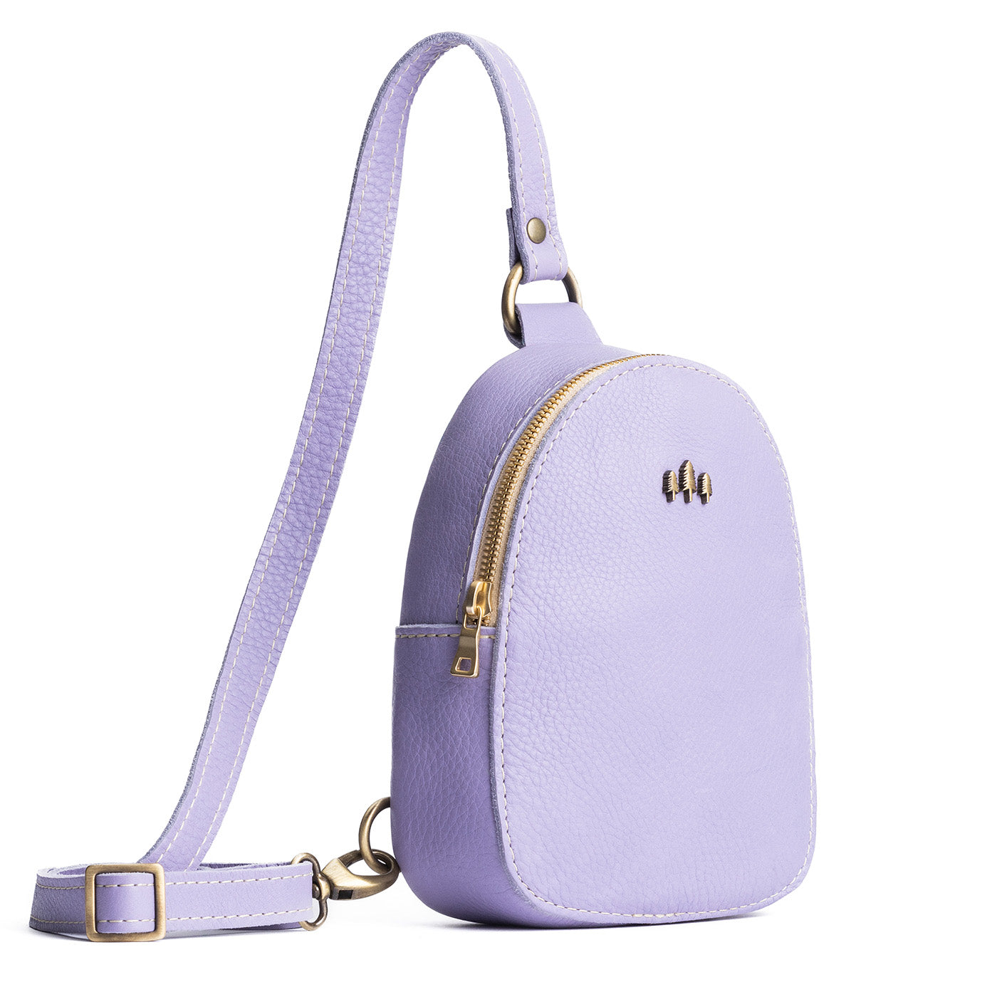 Wisteria | Small sling bag with zipper closure and adjustable strap