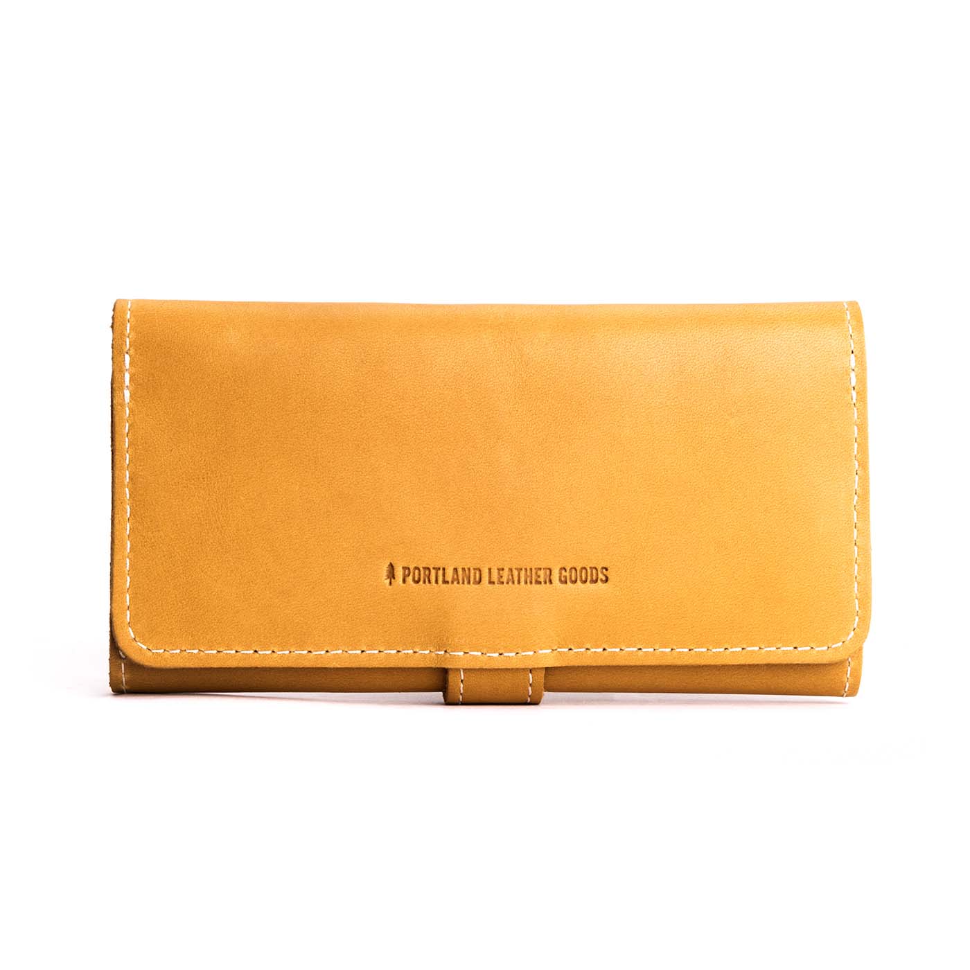 Heavy leather trifold wallet, double stitching Best seller!