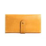 Sunflower | Leather wallet with Sam Browne closure