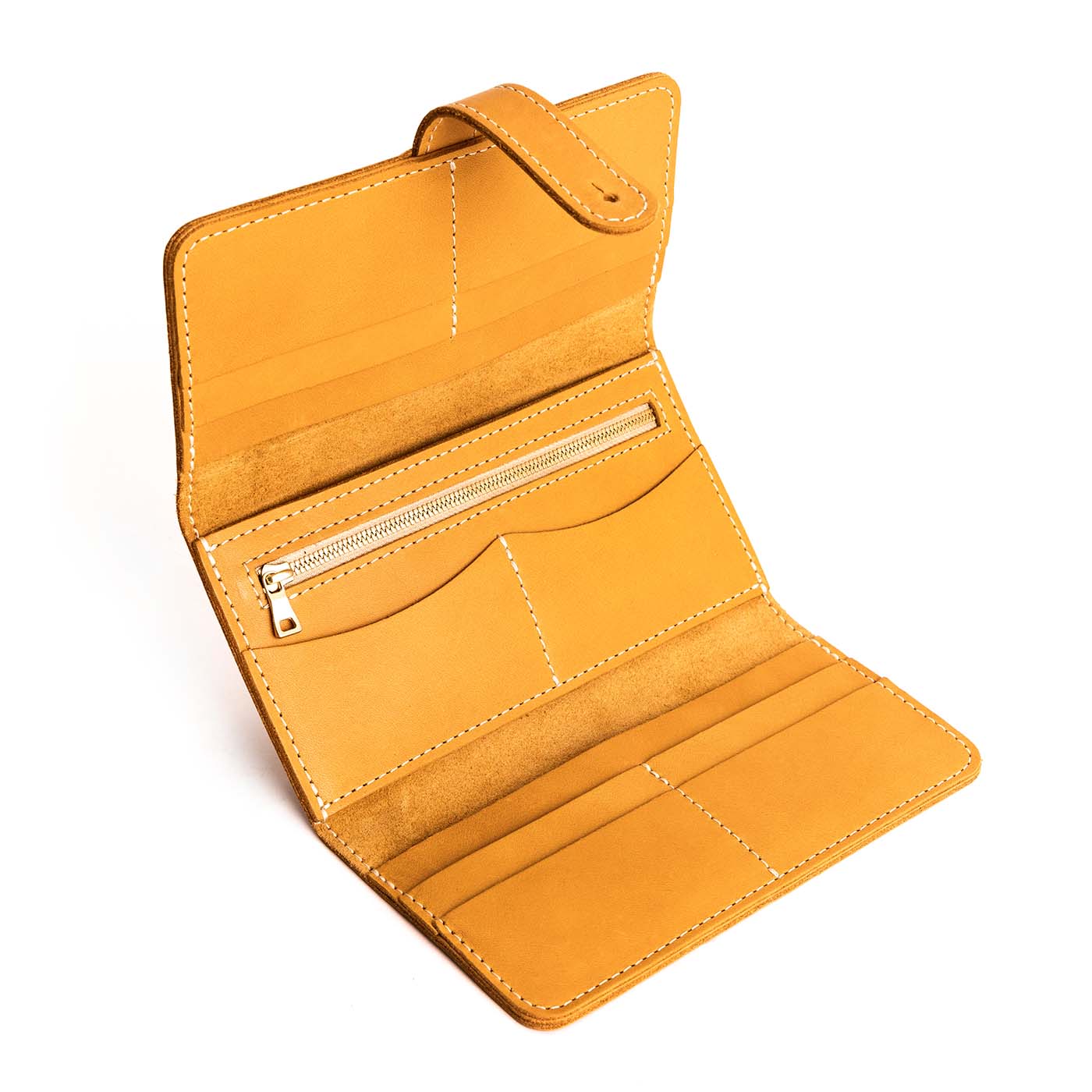 COACH 3-in-1 Wallet In Cross Grain Leather in Orange for Men