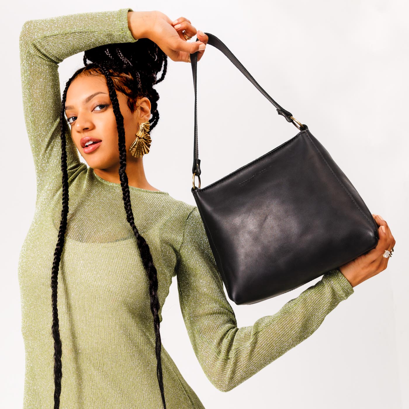 Triangle Shoulder Bag | Portland Leather Goods