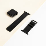 Black Classic 38-40MM | leather Apple watch band