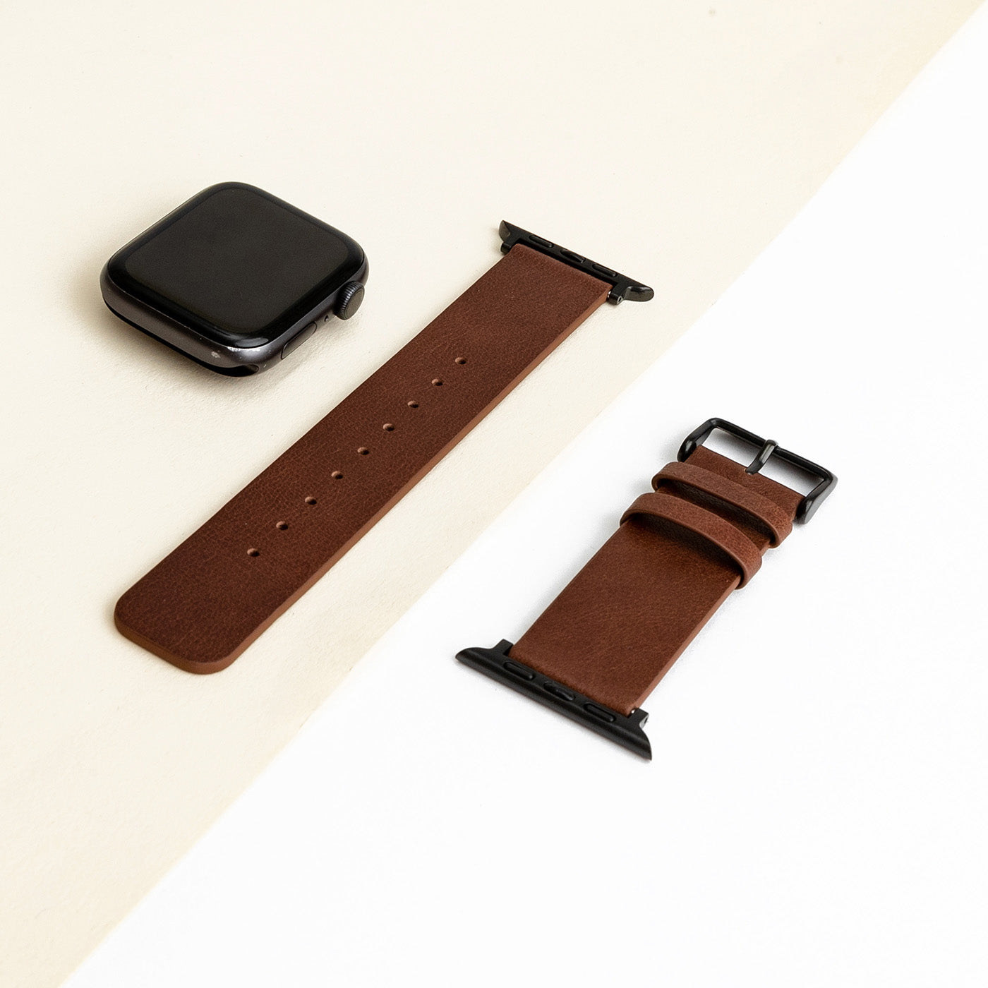 Clove*Classic*42-44MM | leather Apple watch band