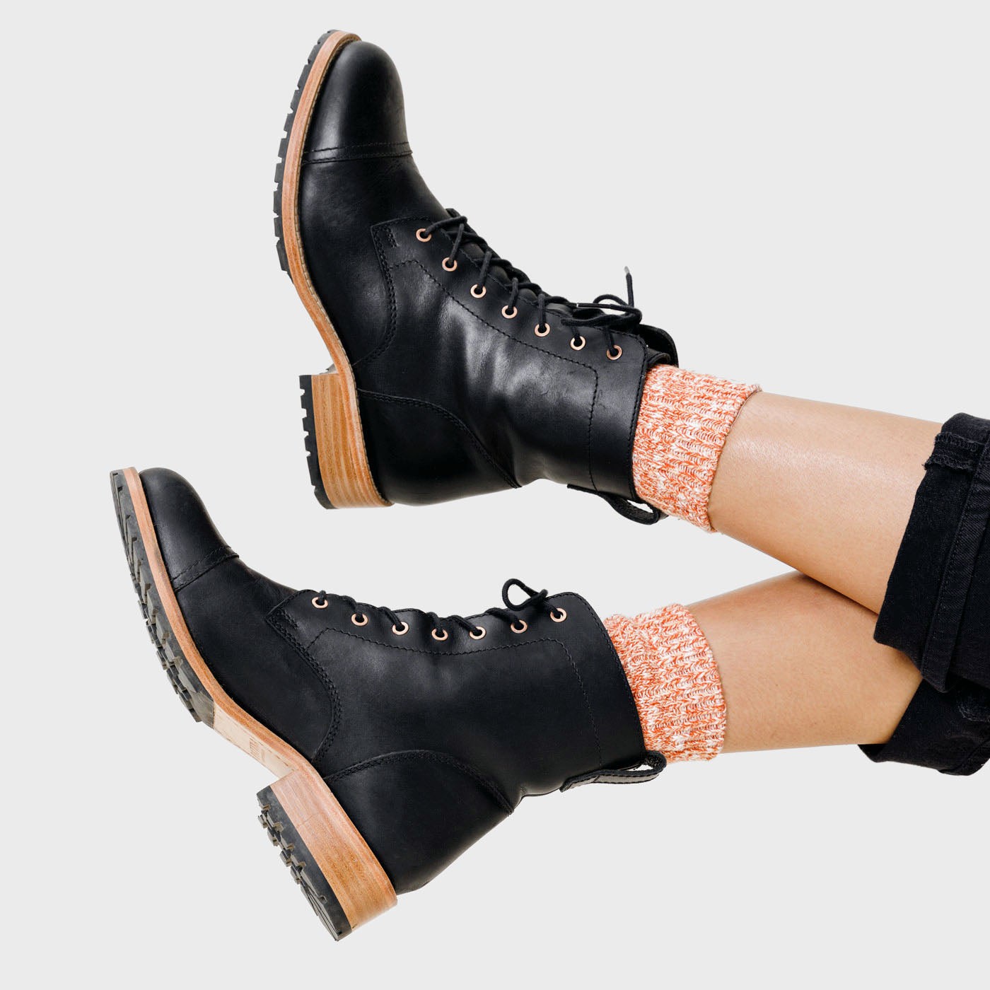 Born Vintage Brown Lace-Up Ankle Boot #BL12306LZN - Jamin Leather®