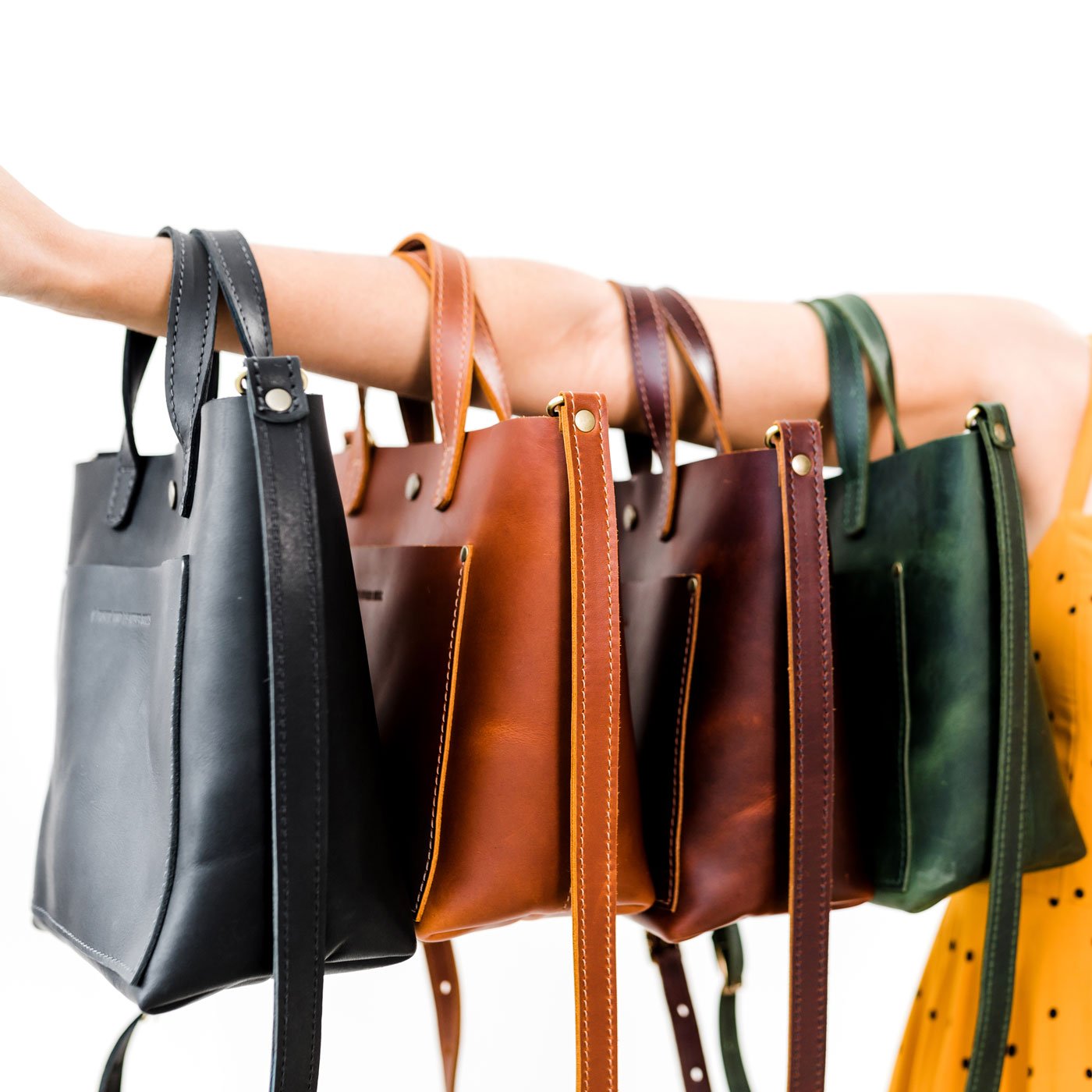 Portland leather goods tote best sale