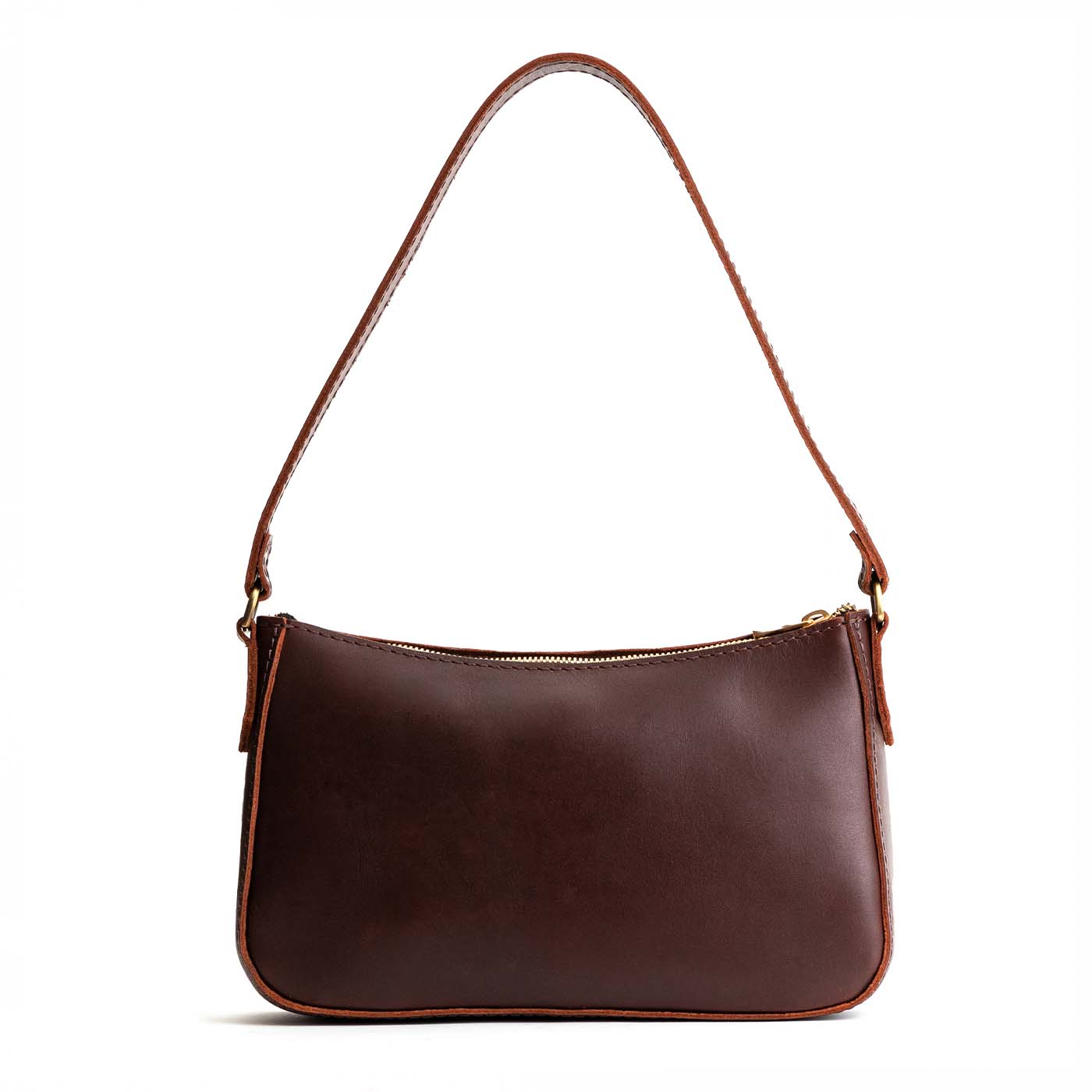 Charlie Phone Bag - Cognac Classic Leather