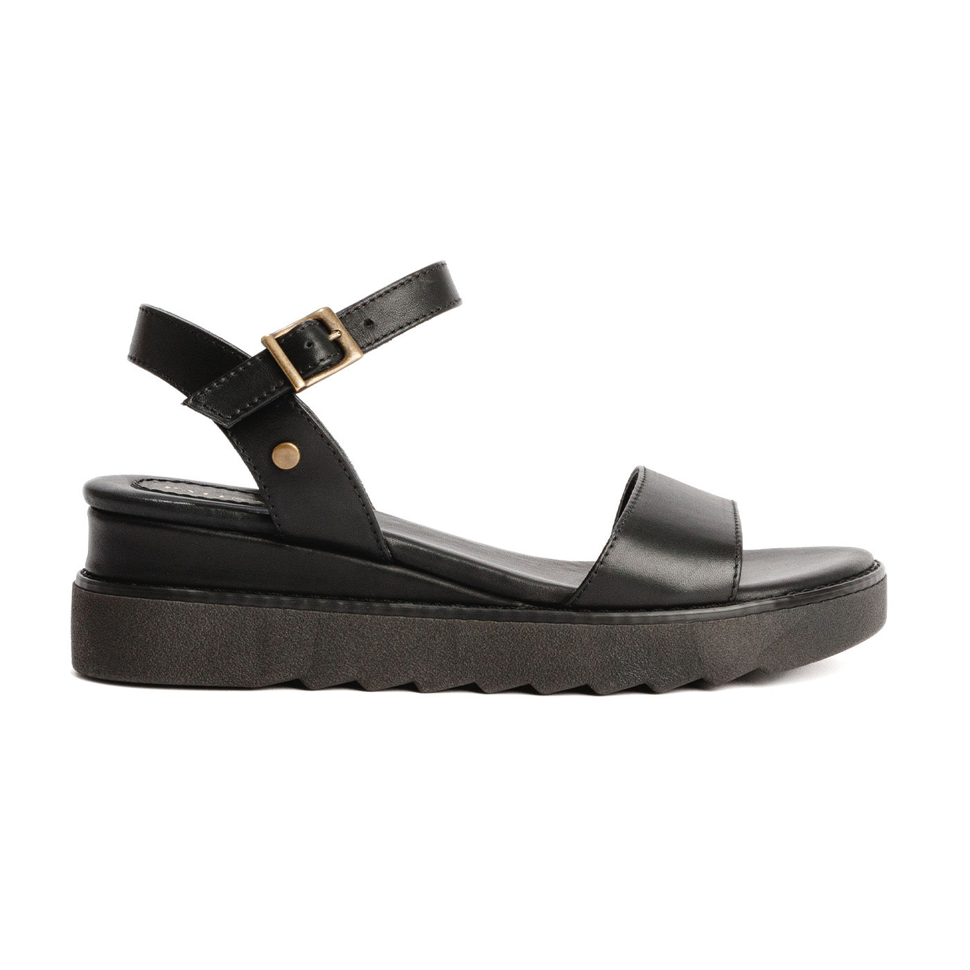 Soho Wedge Sandal Portland Leather