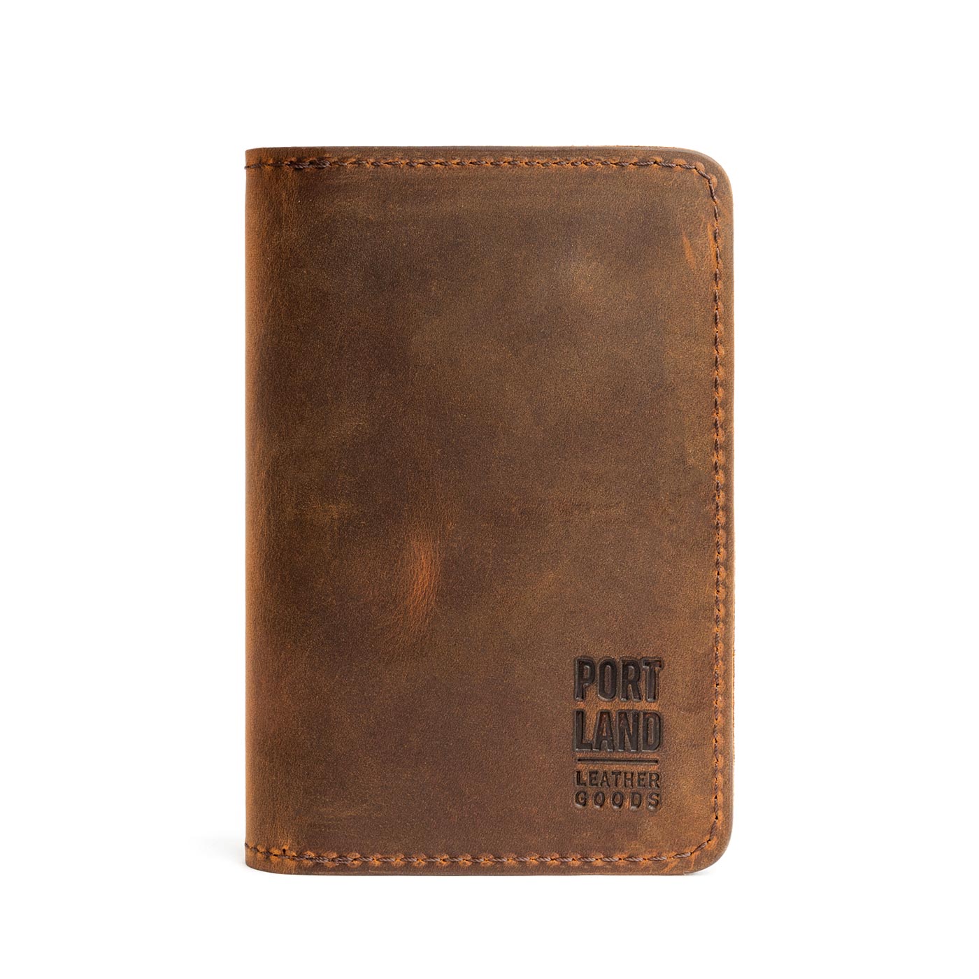 Men Brown Artificial Leather Wallet (6 Card Slots)