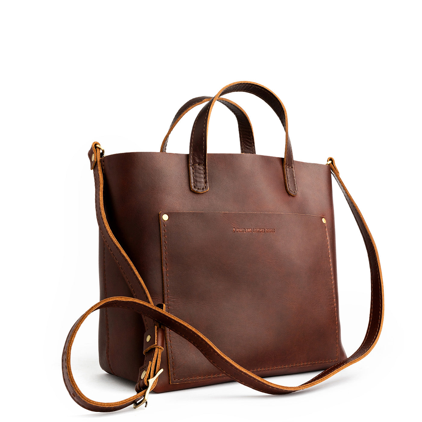 Portland leather discount goods crossbody tote