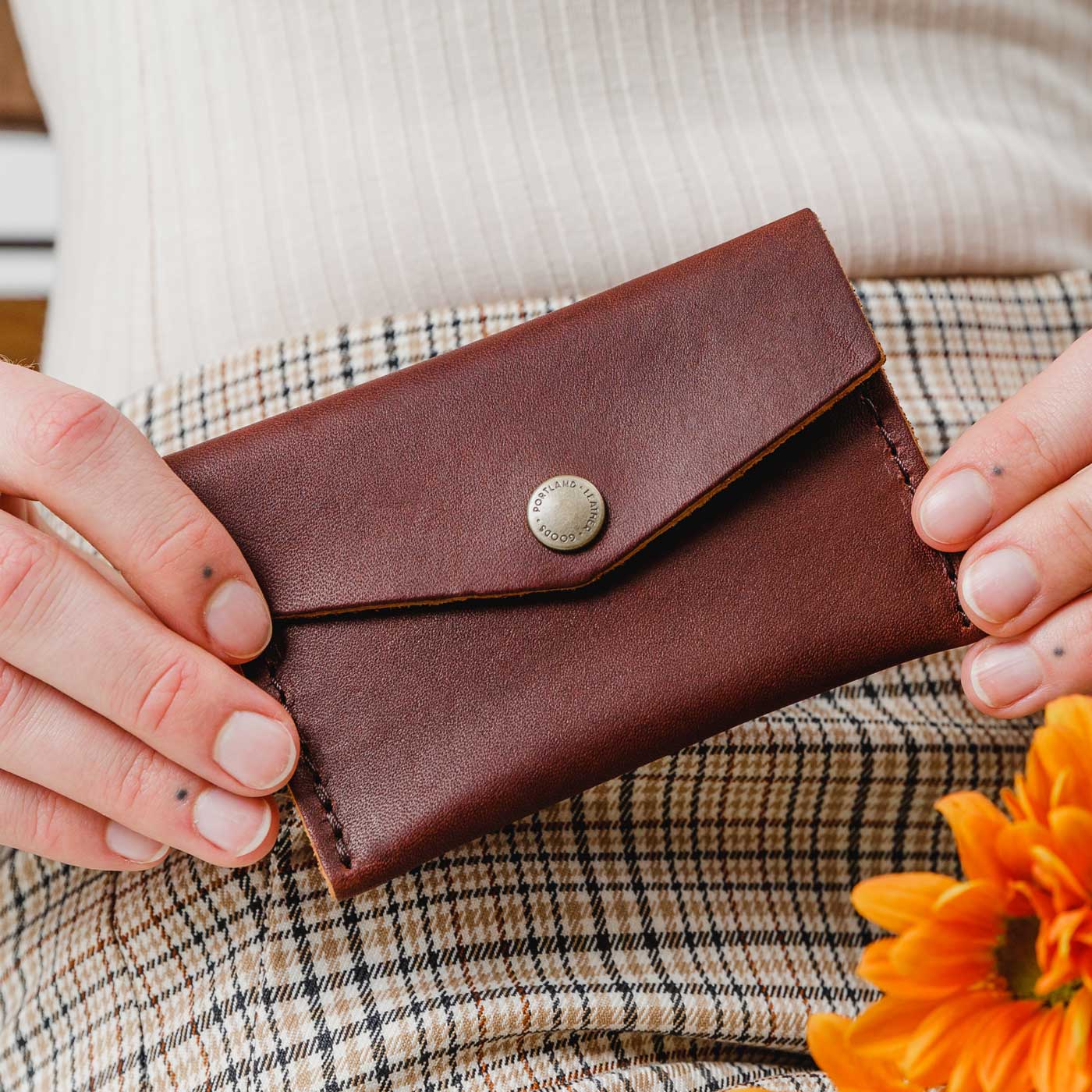 Smoll Envelope Wallet (Honey Brown)-