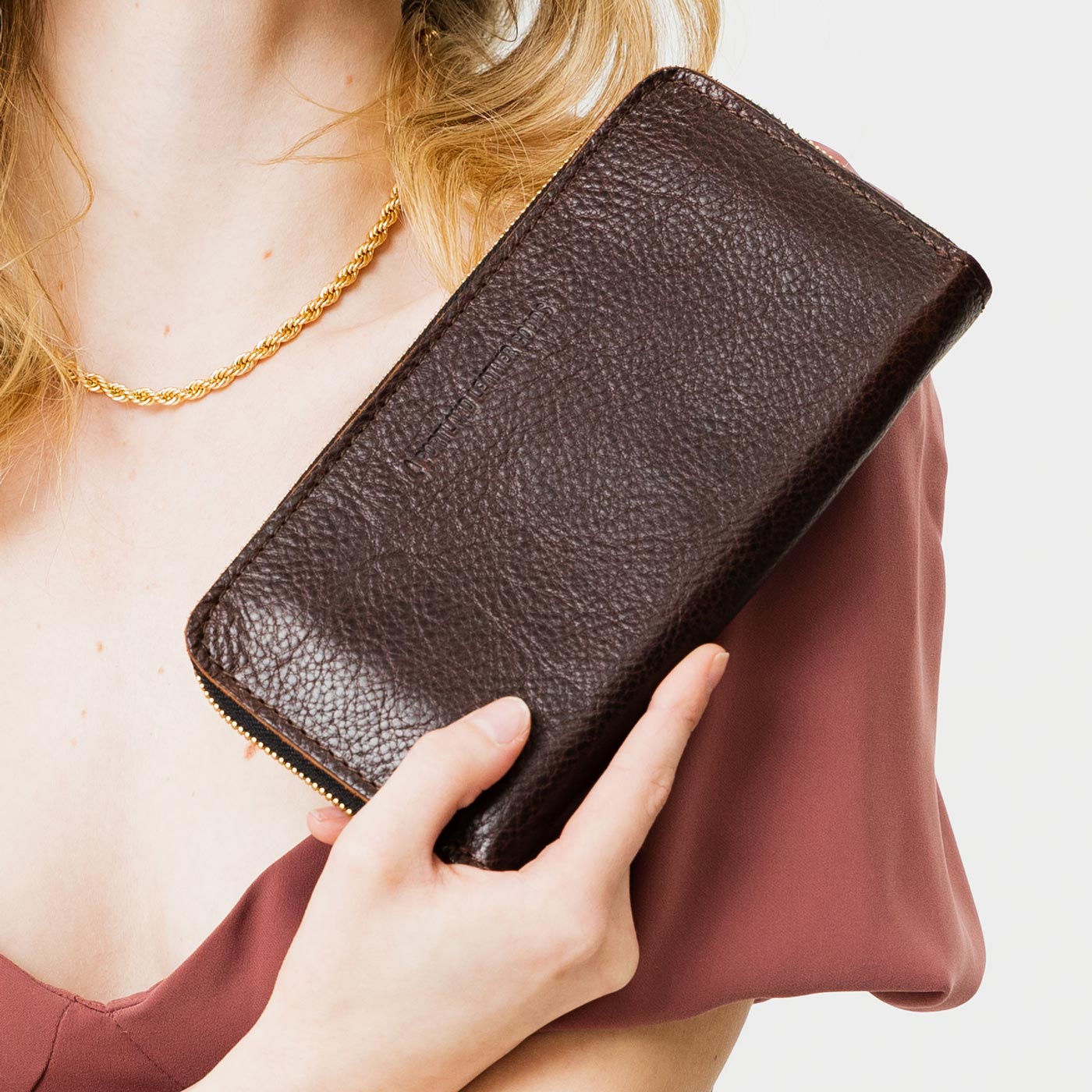 Purse wallet online leather