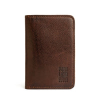 Codlbrew | Leather passport case with PLG logo