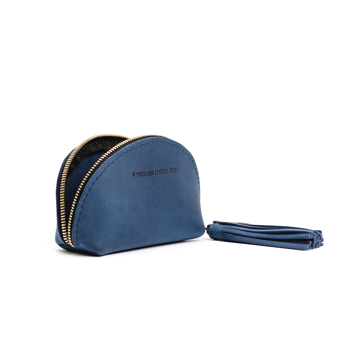 Portland Leather Goods Ballpark Pouch Nebula Blue newest Leather