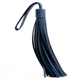 Deep Water Jumbo | Fringed leather tassel with leather loop