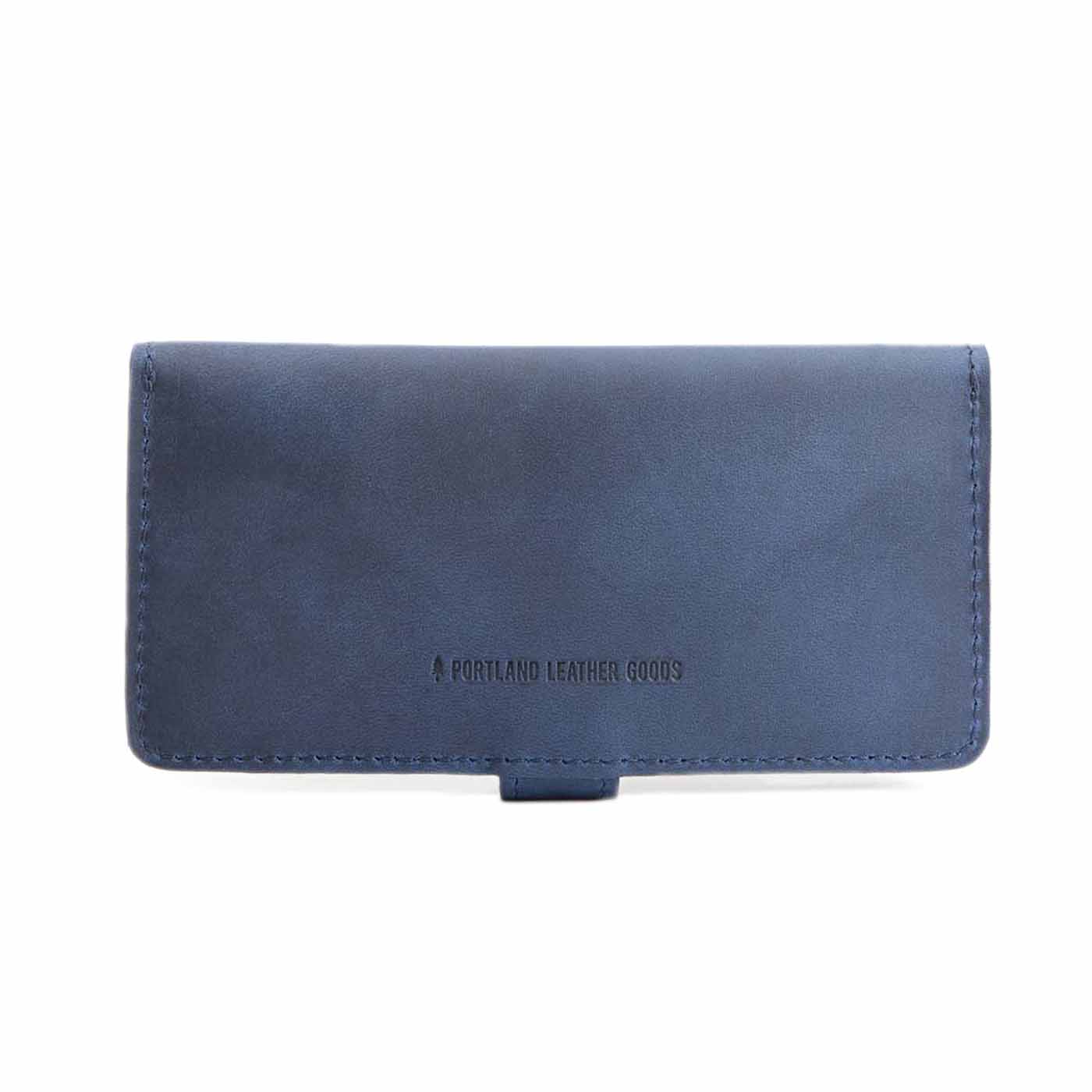 Deep Water | Back of closed leather wallet