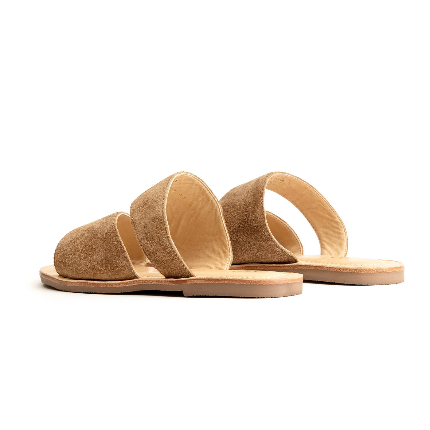 Double Swirl Slide Sandal – Portland Leather