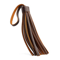 Grizzly*Jumbo | Fringed leather tassel with leather loop