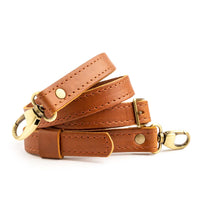 All Color: Honey | leather crossbody strap