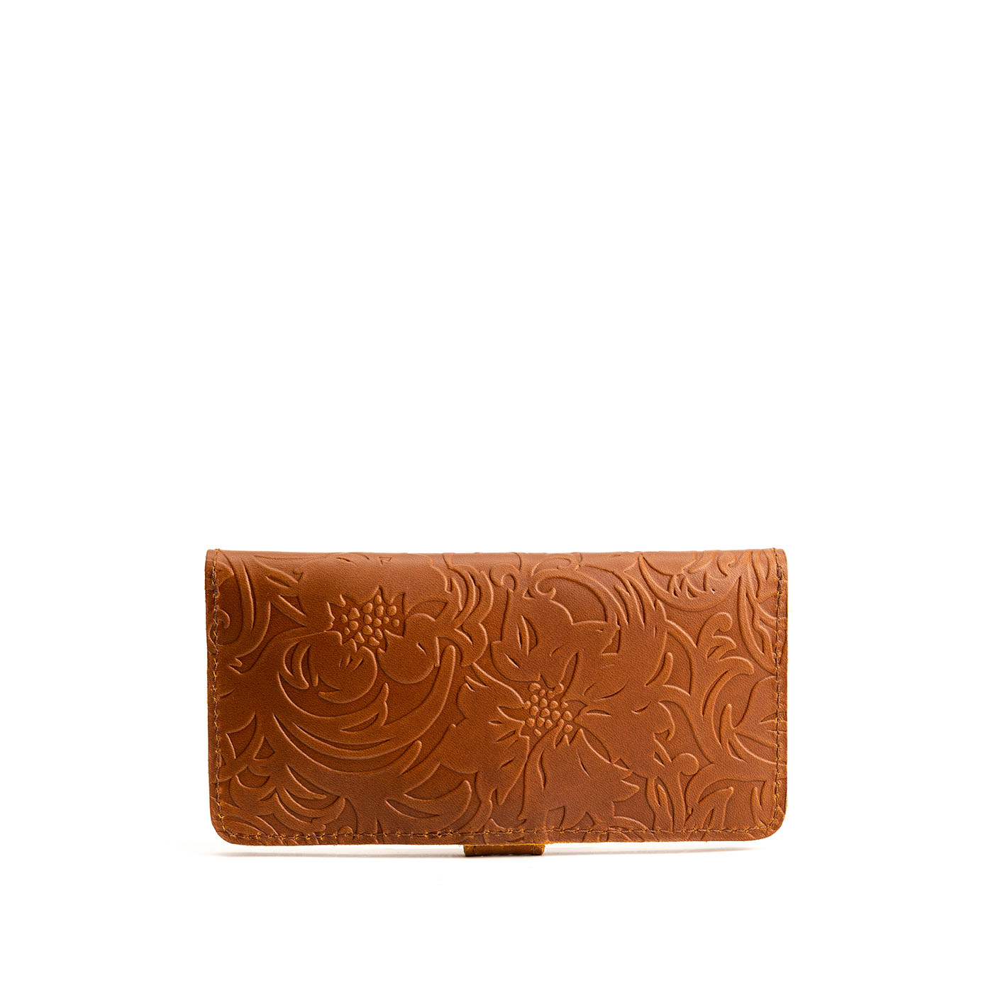 Meadow | Back of closed leather wallet