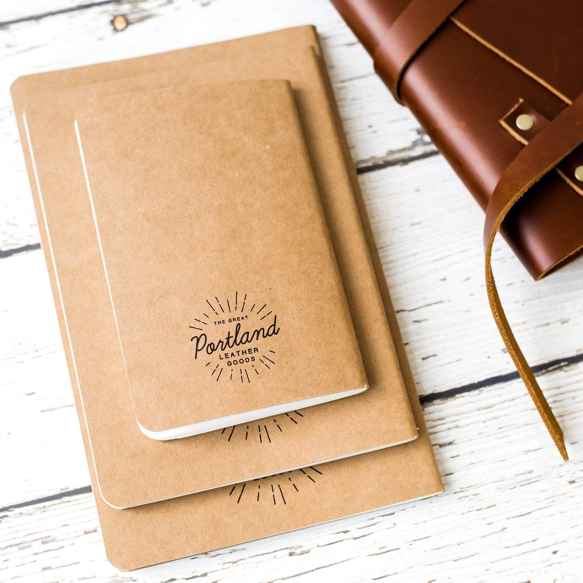 Portland Leather Notebook/Passport orders Case, Peacock